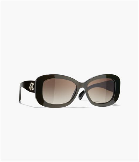 chanel rectangle logo sunglasses|rectangle sunglasses with side lenses.